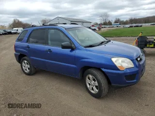 2009 Kia Sportage LX z VIN KNDJF724797603415, wystawiony jako Copart lot #53022925 z przebiegiem 120 916 mil mil oraz Szkoda całkowita • Salvage title. Historia ofert i sprzedaży dostępna na DreamBid. Obrazek 4.