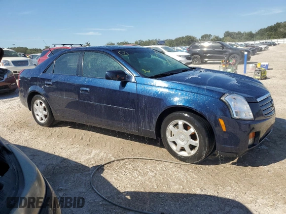 2004 Cadillac CTS with VIN 1G6DM577140142260, listed as a Copart auction lot 77391454 with 92,714 mi miles and Non Repairable. Bid and sale history available at carsss.com. Image 4.