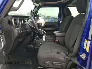 2018 Jeep Wrangler Unlimited Sport с VIN 1C4HJXDG5JW176850, выставлен на аукционе Copart как лот 59404825 с пробегом 99 383 миль миль и Списание • Salvage title. История ставок и продаж доступна на DreamBid. Изображение 7.