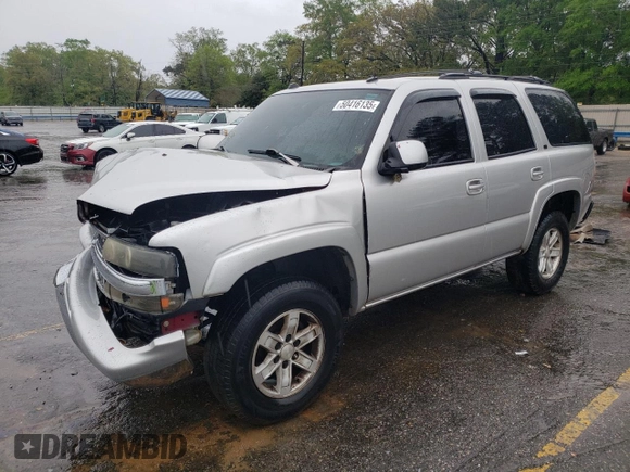 2004 Chevrolet Tahoe LT with VIN 1GNEC13Z34J124204, listed as a Copart auction lot 50416135 with 310,955 mi miles and Salvage title. Bid and sale history available at DreamBid. Image 1.