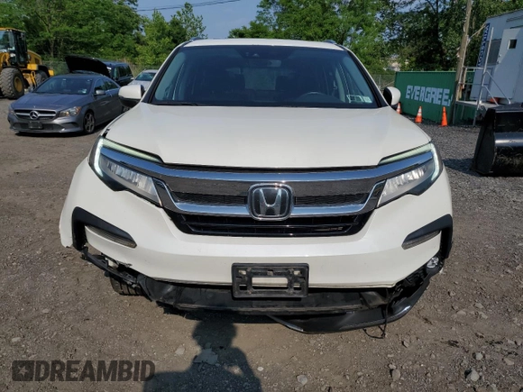 2019 Honda Pilot Elite with VIN 5FNYF6H09KB041935, listed as a Copart auction lot 60530515 with 57,526 mi miles and Salvage title. Bid and sale history available at DreamBid. Image 5.