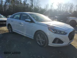 2019 Hyundai Sonata SEL with VIN 5NPE34AFXKH740443, listed as a Copart auction lot 49321825 with 52,162 mi miles and Salvage Title. Bid and sale history available at DreamBid. Image 4.