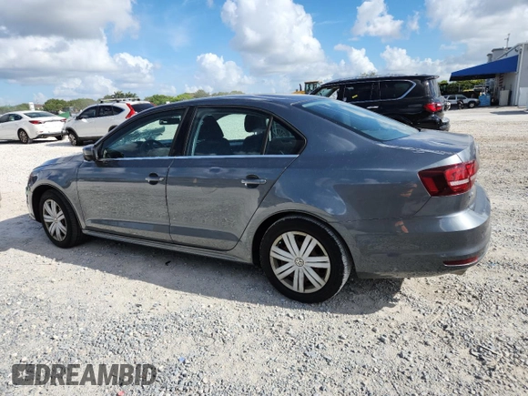 2017 Volkswagen Jetta S with VIN 3VW2B7AJ9HM344306, listed as a Copart auction lot 60256965 with 23,055 mi miles and Salvage title. Bid and sale history available at DreamBid. Image 2.