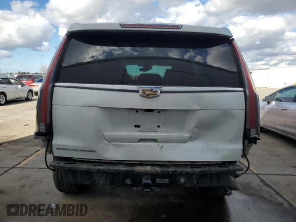 2020 Cadillac Escalade Luxury z VIN 1GYS4BKJ0LR276641, wystawiony jako Copart lot #44267515 z przebiegiem 81 101 mil mil oraz Szkoda całkowita • Salvage title. Historia ofert i sprzedaży dostępna na DreamBid. Obrazek 6.