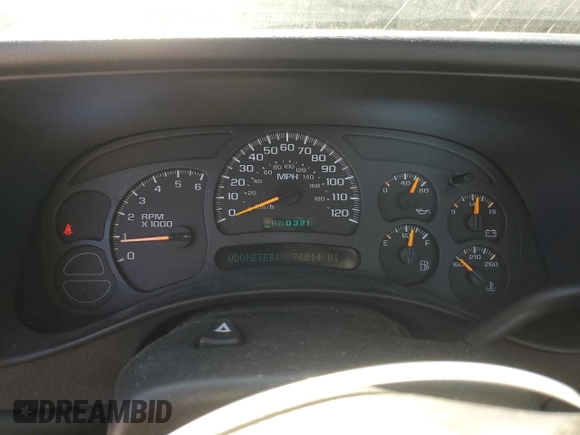 2004 Chevrolet Silverado 1500 Work Truck with VIN 1GCEC14XX4Z308059, listed as a Copart auction lot 47212375 with 76,014 mi miles and Salvage Title. Bid and sale history available at carsss.com. Image 9.