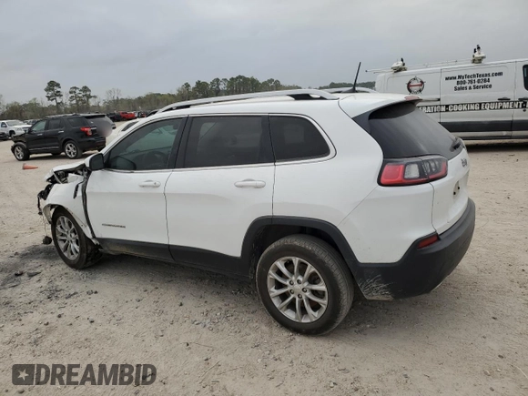 2019 Jeep Cherokee Latitude with VIN 1C4PJLCXXKD111205, listed as a Copart auction lot 49061145 with 156,738 mi miles and Clean Title. Bid and sale history available at carsss.com. Image 2.