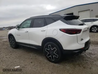 2023 Chevrolet Blazer RS with VIN 3GNKBERS5PS106524, listed as a Copart auction lot 87329554 with 40,518 mi miles and Salvage Title. Bid and sale history available at carsss.com. Image 2.