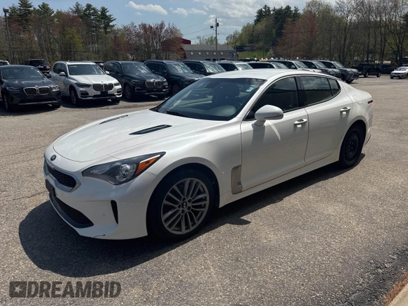 2018 Kia Stinger with VIN KNAE15LA7J6031245, listed as a IAAI auction lot 42196112 with 144,020 mi miles and . Bid and sale history available at DreamBid. Image 2.