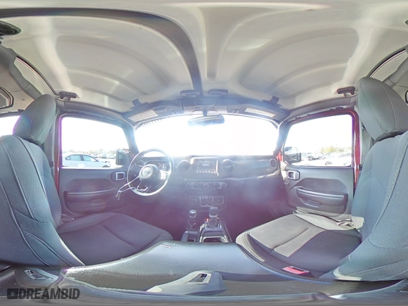 2021 Jeep Gladiator Willys with VIN 1C6HJTAGXML590037, listed as a Copart auction lot 77771864 with 92,087 mi miles and Salvage Title. Bid and sale history available at carsss.com. Image 13.