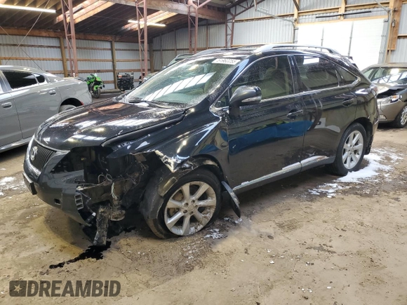 2011 Lexus RX 350 with VIN 2T2BK1BA4BC085766, listed as a Copart auction lot 51962255 with 298,356 mi miles and Salvage Title. Bid and sale history available at DreamBid. Image 1.