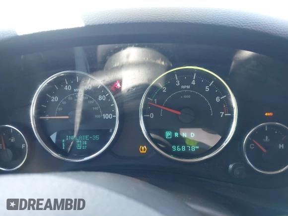 2017 Jeep Wrangler Unlimited Sport with VIN 1C4BJWDG7HL544974, listed as a IAAI auction lot 42603521 with 96,878 mi miles and . Bid and sale history available at DreamBid. Image 7.
