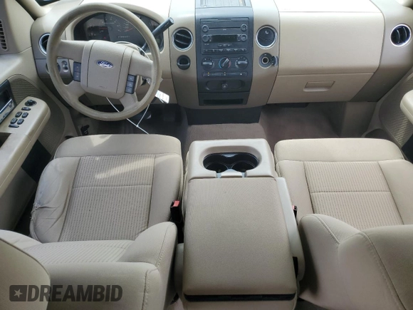 2007 Ford F-150 XLT with VIN 1FTPW12V77FB29548, listed as a Copart auction lot 64403275 with 169,972 mi miles and Salvage title. Bid and sale history available at DreamBid. Image 8.