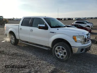 2010 Ford F-150 XL with VIN 1FTFW1EV8AFD17297, listed as a Copart auction lot 51371105 with 175,385 mi miles and Salvage Title. Bid and sale history available at carsss.com. Image 4.