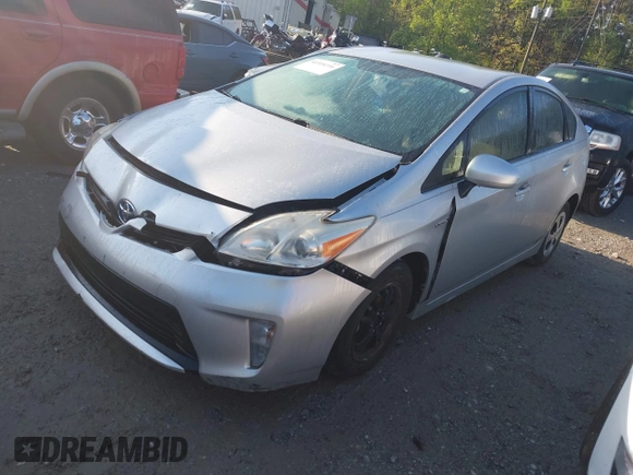 2012 Toyota Prius One with VIN JTDKN3DU6C1524096, listed as a IAAI auction lot 41938316 with 193,907 mi miles and . Bid and sale history available at DreamBid. Image 18.