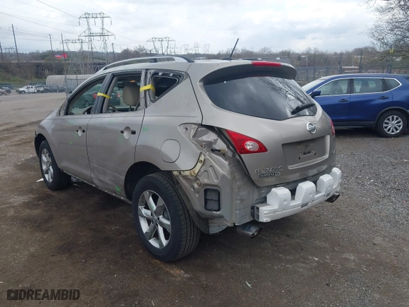 2010 Nissan Murano LE with VIN JN8AZ1MW0AW126778, listed as a IAAI auction lot 41911025 with 147,566 mi miles. Bid and sale history available at carsss.com. Image 6.