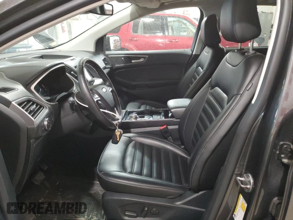 2020 Ford Edge SEL with VIN 2FMPK4J98LBB61630, listed as a Copart auction lot 51987445 with 56,355 mi miles and Salvage Title. Bid and sale history available at DreamBid. Image 7.