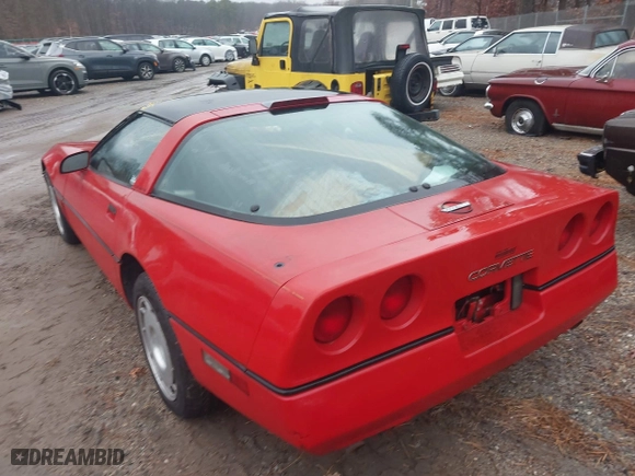 1986 Chevrolet Corvette with VIN 1G1YY0788G5115460, listed as a IAAI auction lot 41479305 with 71,105 mi miles. Bid and sale history available at carsss.com. Image 3.