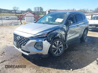 2020 Hyundai Santa Fe Limited with VIN 5NMS5CAD6LH304340, listed as a IAAI auction lot 41796115 with 56,989 mi miles. Bid and sale history available at carsss.com. Image 17.