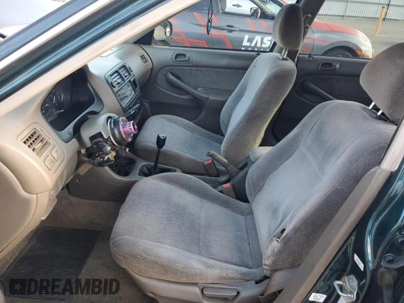 1998 Honda Civic EX with VIN 2HGEJ8549WH602267, listed as a Copart auction lot 87268494 with 219,779 mi miles and Salvage Title. Bid and sale history available at carsss.com. Image 7.