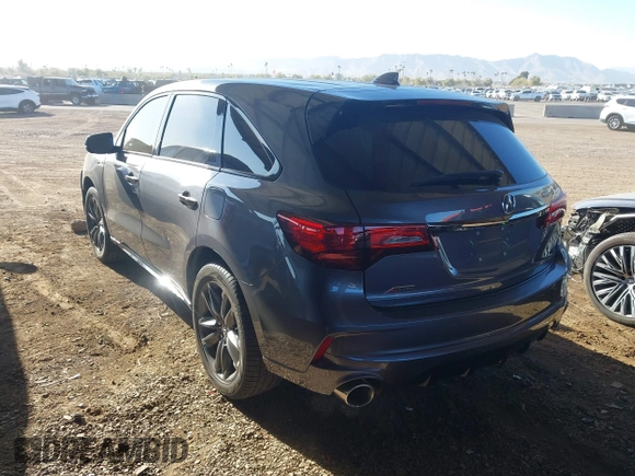 2019 Acura MDX Technology with VIN 5J8YD4H03KL021608, listed as a IAAI auction lot 41598442 with 31,017 mi miles and . Bid and sale history available at DreamBid. Image 3.
