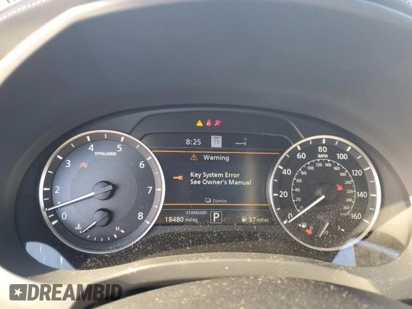 2023 Infiniti QX55 Essential with VIN 3PCAJ5KR0PF112240, listed as a Copart auction lot 87691025 with 18,480 mi miles and Salvage title. Bid and sale history available at DreamBid. Image 9.
