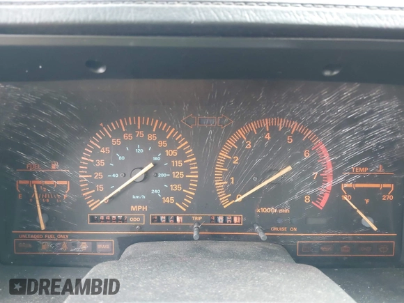 1986 Nissan 300ZX z VIN JN1HZ14S4GX140955, wystawiony jako IAAI lot #41935505 z przebiegiem 144 917 mil mil oraz . Historia ofert i sprzedaży dostępna na DreamBid. Obrazek 7.