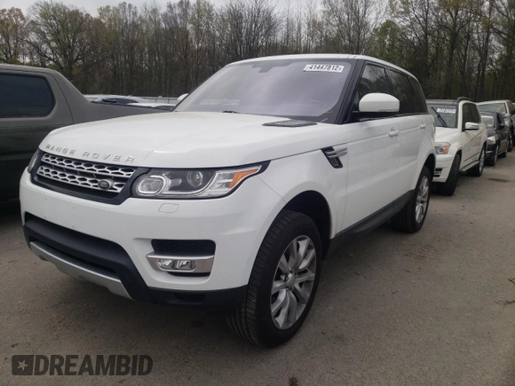 2016 Land Rover Range Rover Sport HSE z VIN SALWR2VF0GA554337, wystawiony jako Copart lot #41447812 z przebiegiem 68 194 mil mil oraz Czysty tytuł • Clean title. Historia ofert i sprzedaży dostępna na DreamBid. Obrazek 2.