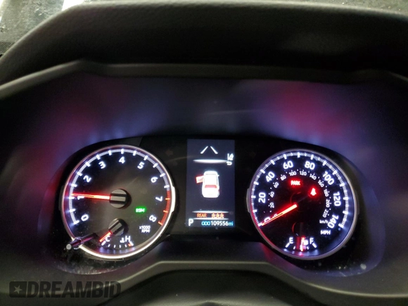 2019 Toyota RAV4 LE with VIN 2T3G1RFV9KW060750, listed as a Copart auction lot 88417955 with 109,556 mi miles and Salvage Title. Bid and sale history available at DreamBid. Image 9.