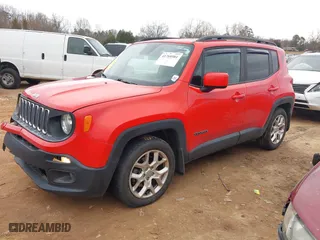 2017 Jeep Renegade Altitude with VIN ZACCJABB1HPF97308, listed as a IAAI auction lot 41768981 with 70,700 mi miles. Bid and sale history available at carsss.com. Image 18.