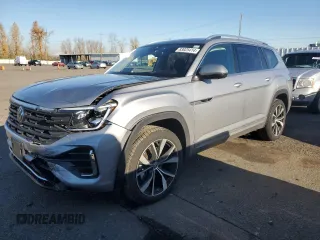 2024 Volkswagen Atlas SEL Premium R-Line z VIN 1V2FR2CA4RC507753, wystawiony jako Copart lot #83025414 z przebiegiem 17 225 mil mil oraz Szkoda całkowita • Salvage title. Historia ofert i sprzedaży dostępna na DreamBid. Obrazek 1.