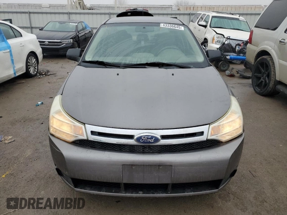 2011 Ford Focus SE with VIN 1FAHP3FN5BW184070, listed as a Copart auction lot 43336645 with 200,064 mi miles and Salvage Title. Bid and sale history available at carsss.com. Image 5.