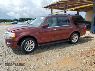 2017 Ford Expedition Limited with VIN 1FMJU1KT3HEA00042, listed as a Copart auction lot 58571335 with 157,171 mi miles and Salvage title. Bid and sale history available at DreamBid. Image 1.