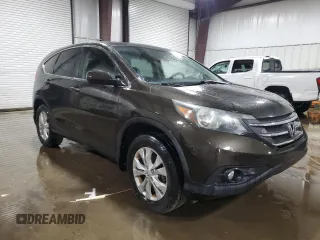 2014 Honda CR-V EX with VIN 5J6RM4H5XEL072973, listed as a Copart auction lot 52848575 with 86,959 mi miles and Salvage Title. Bid and sale history available at carsss.com. Image 4.