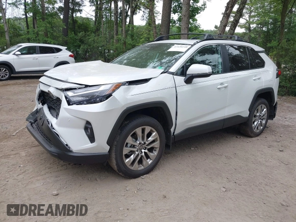 2025 Toyota RAV4 XLE Premium with VIN 2T3A1RFV9SW532080, listed as a IAAI auction lot 42420248 with 323 mi miles and . Bid and sale history available at DreamBid. Image 17.
