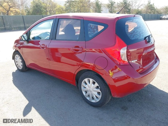 2015 Nissan Versa Note S with VIN 3N1CE2CPXFL417269, listed as a IAAI auction lot 41817769 with 98,627 mi miles. Bid and sale history available at carsss.com. Image 3.