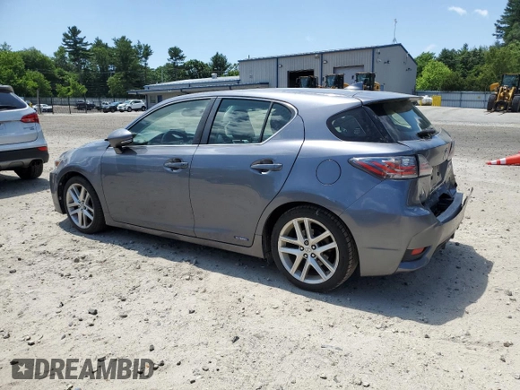 2015 Lexus CT 200h with VIN JTHKD5BH5F2218069, listed as a Copart auction lot 62004465 with 122,466 mi miles and Clean title. Bid and sale history available at DreamBid. Image 2.