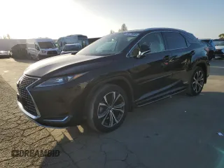 2020 Lexus RX 450h with VIN 2T2HGMDA8LC048831, listed as a Copart auction lot 45178805 with 34,120 mi miles and Salvage title. Bid and sale history available at DreamBid. Image 1.