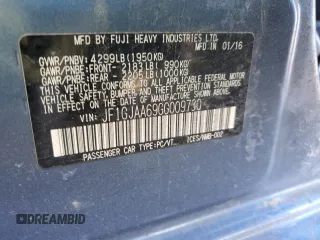 2016 Subaru Impreza z VIN JF1GJAA69GG009730, wystawiony jako Copart lot #43693185 z przebiegiem 121 009 mil mil oraz Szkoda całkowita • Salvage title. Historia ofert i sprzedaży dostępna na DreamBid. Obrazek 15.