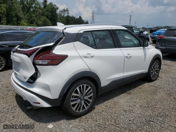 2021 Nissan Kicks SV with VIN 3N1CP5CV1ML501486, listed as a Copart auction lot 66722074 with NaN miles and Non Repairable. Bid and sale history available at carsss.com. Image 3.