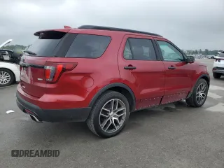 2017 Ford Explorer Sport z VIN 1FM5K8GT1HGB80215, wystawiony jako Copart lot #56159445 z przebiegiem 198 513 mil mil oraz Czysty tytuł • Clean title. Historia ofert i sprzedaży dostępna na DreamBid. Obrazek 3.
