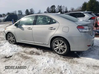2010 Lexus HS 250h with VIN JTHBB1BAXA2009095, listed as a Copart auction lot 87185274 with 105,470 mi miles and Salvage Title. Bid and sale history available at DreamBid. Image 2.