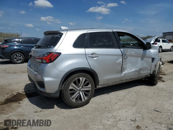 2021 Mitsubishi Outlander ES с VIN JA4ARUAU7MU025506, выставлен на аукционе Copart как лот 50830495 с пробегом Не указан миль и Списание • Salvage title. История ставок и продаж доступна на DreamBid. Изображение 3.