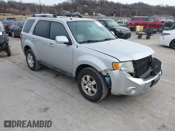 2011 Ford Escape Limited with VIN 1FMCU9E7XBKB43374, listed as a IAAI auction lot 41518116 with 151,444 mi miles and . Bid and sale history available at DreamBid. Image 1.