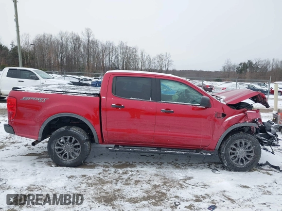 2020 Ford Ranger XL with VIN 1FTER4FH6LLA97899, listed as a IAAI auction lot 41627003 with 45,839 mi miles. Bid and sale history available at carsss.com. Image 13.