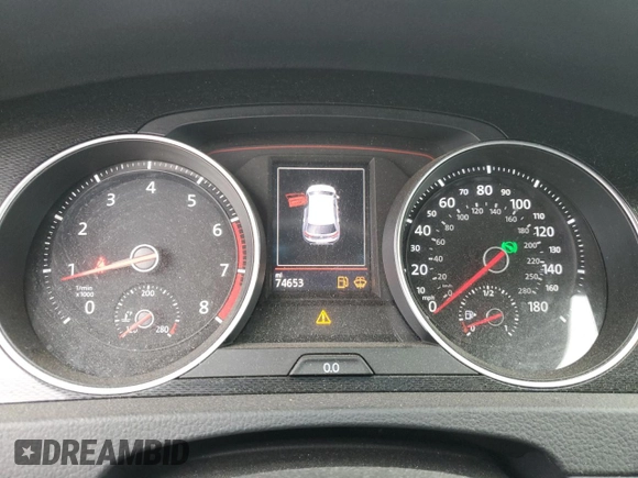 2017 Volkswagen GTI S с VIN 3VW4T7AU1HM041147, выставлен на аукционе Copart как лот 55467545 с пробегом 74 653 миль миль и Списание • Salvage title. История ставок и продаж доступна на DreamBid. Изображение 9.