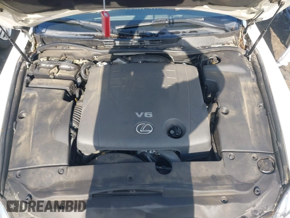 2006 Lexus IS 250 with VIN JTHBK262165000865, listed as a IAAI auction lot 42008461 with 144,230 mi miles and . Bid and sale history available at DreamBid. Image 10.