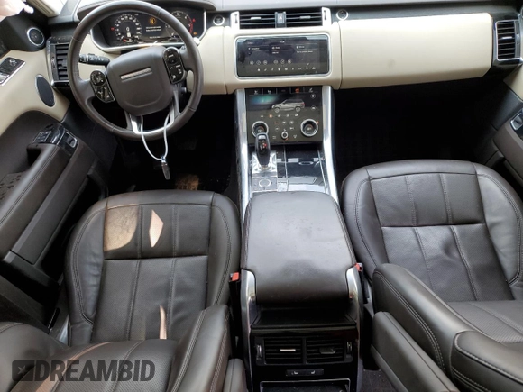 2019 Land Rover Range Rover Sport HSE with VIN SALWR2RK7KA843876, listed as a Copart auction lot 57835784 with 90,511 mi miles and Clean Title. Bid and sale history available at carsss.com. Image 8.