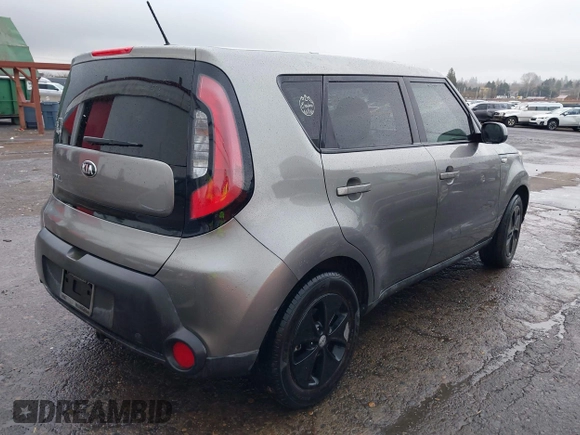2014 Kia Soul with VIN KNDJN2A22E7046591, listed as a IAAI auction lot 41714648 with 157,363 mi miles. Bid and sale history available at carsss.com. Image 4.