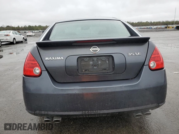 2007 Nissan Maxima 3.5 SE with VIN 1N4BA41E77C865036, listed as a Copart auction lot 51136335 with 12,252 mi miles and Clean Title. Bid and sale history available at carsss.com. Image 6.
