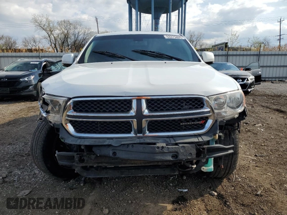 2013 Dodge Durango Crew with VIN 1C4RDJDG2DC699113, listed as a Copart auction lot 53375805 with 183,679 mi miles and Salvage title. Bid and sale history available at DreamBid. Image 5.
